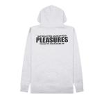 Худи Pleasures Staff Zip Hoodie Heather Grey, серый - фото 2