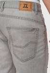 Джинсовые шорты ROBERTS INDICODE JEANS, светло-серый - фото 6