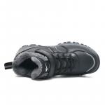 Кроссовки Binary Lifestyle Shoes Men High-top Gray, черный - фото 3