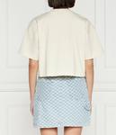 Футболка Hugo Blue Oversize fit, бежевый - фото 4