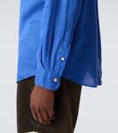 Льняная рубашка Polo Ralph Lauren, New Iris Blue - фото 7