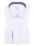 Рубашка COMFORT FIT белого цвета Eterna - фото 5