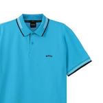 Футболка поло мужская синяя HUGO BOSS - фото 3