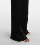 Широкие атласные брюки Ieti Max Mara, Nero - фото 5