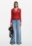Блуза Desigual SEMI-TRANSPARENT, Red - фото 2