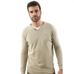 Свитер Deeluxe Single v neck, бежевый - фото