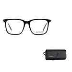 MONTBLANC Прямоугольные очки Rectangular Frame, Black - фото