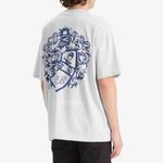 Футболка с эмблемой колледжа Cole Buxton, серый - фото 3