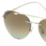 LONGINES Солнцезащитные очки, Palladium Gold - фото 3