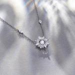 DESIGN CIRCLES Серебряное колье S925 для женщин - фото 7