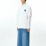 Футболка с принтом логотипа ADER ERROR, белый - фото 6