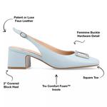 Туфли Journee Everlee Pump, светло-голубой - фото 3