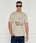 Футболка BOSS ORANGE Forest Regular Fit, бежевый - фото 3