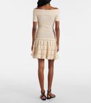 Шарлоттага мини-платье крючком Isabel Marant, экрю - фото 3