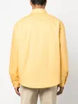 Рубашка с вышитым логотипом JACQUEMUS, желтый - фото 4