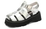 Candy Series Roman Sandals DAPHNE LAB, obsidian platform style - фото 10