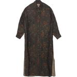 Платье макси Amare UMA WANG, коричневый - фото