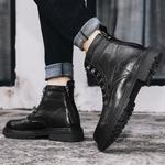 Bull charm Черные короткие ботинки мартин, цвет Black - фото 11