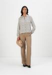 Блуза TOM TAILOR DENIM FEMININE , Beige/Black /Multi-Coloured - фото 2