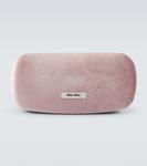 Miu Regard овальные солнцезащитные очки Miu Miu - фото 5