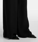 Широкие брюки Cady Couture Valentino, Nero - фото 5