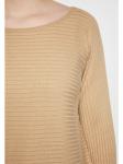 Женский свитер бежевого цвета DreiMaster Klassik - фото 2