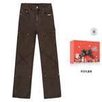 Джинсы унисекс Xinyinsu, черный - фото 15