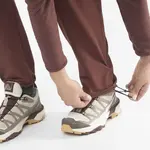 Женские теплые шорты Salomon Wayfarer, коричневый - фото 3