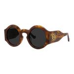 LOEWE Ацетатные круглые солнцезащитные очки унисекс brown - фото