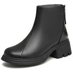 Женские черные ботинки TATA, черные (на флисовой подкладке) - фото 9