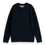Свитер Scotch & Soda Regular Fit Soft Knitted, синий - фото