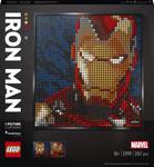 LEGO Art, кубики Железного человека от Marvel Studios, 31199 - фото