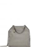 Серая маленькая сумка Falabella Stella McCartney - фото
