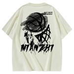 Футболка унисекс Cotton, черный/белый - фото 25