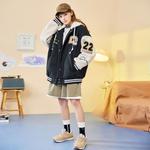 Doraemon Бейсбольная куртка, Black Puffer Jacket (without Hood) - фото 8