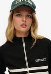 Толстовка Superdry & Co Zip-up sweatshirt, Black - фото 3