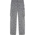 Брюки карго прямого кроя Barocco Jacquard VERSACE, средне-серый - фото