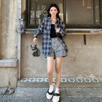 Футболка унисекс GDRX, желтая клетка - фото 7