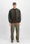 Куртка-Бомбер Alpha Industries, Black Olive - фото 2