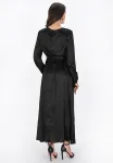 Платье макси Faina, Black - фото 3