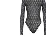 FENDI Кружевной боди By Marc Jacobs Black - фото 7