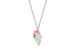 Swarovski Line Friends 925 серебряное колье для женщин - фото 6