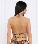 Купальный лиф бикини Guess с длинными завязками, коричневый - фото 4