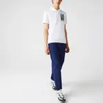 Мужская поло LACOSTE, белый - фото 3