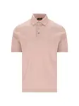 Поло на пуговицах Herno, розовый - фото