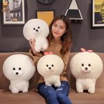 Плюшевая кукла Chubby Beagle, высота 30см/40см Bobby Bear, белый - фото 9