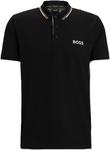 BOSS Мужская поло Paddy Pro, Black Cloud - фото 2