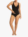 Топ-танкини Essentials Cross Front Sea Level, Black - фото 2