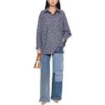 MOSCHINO Женская рубашка Navy - фото 4