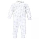 Комплект комбинезонов Hudson Baby, 2 предмета, белый/розовый - фото 2